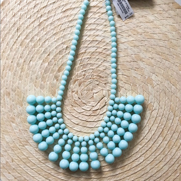 J. Crew Jewelry - Jcrew Turquoise beaded necklace J. Crew Jewelry - Jcrew Turquoise beaded necklace